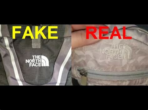 how to spot fake north face bag|north face backpacks scam.